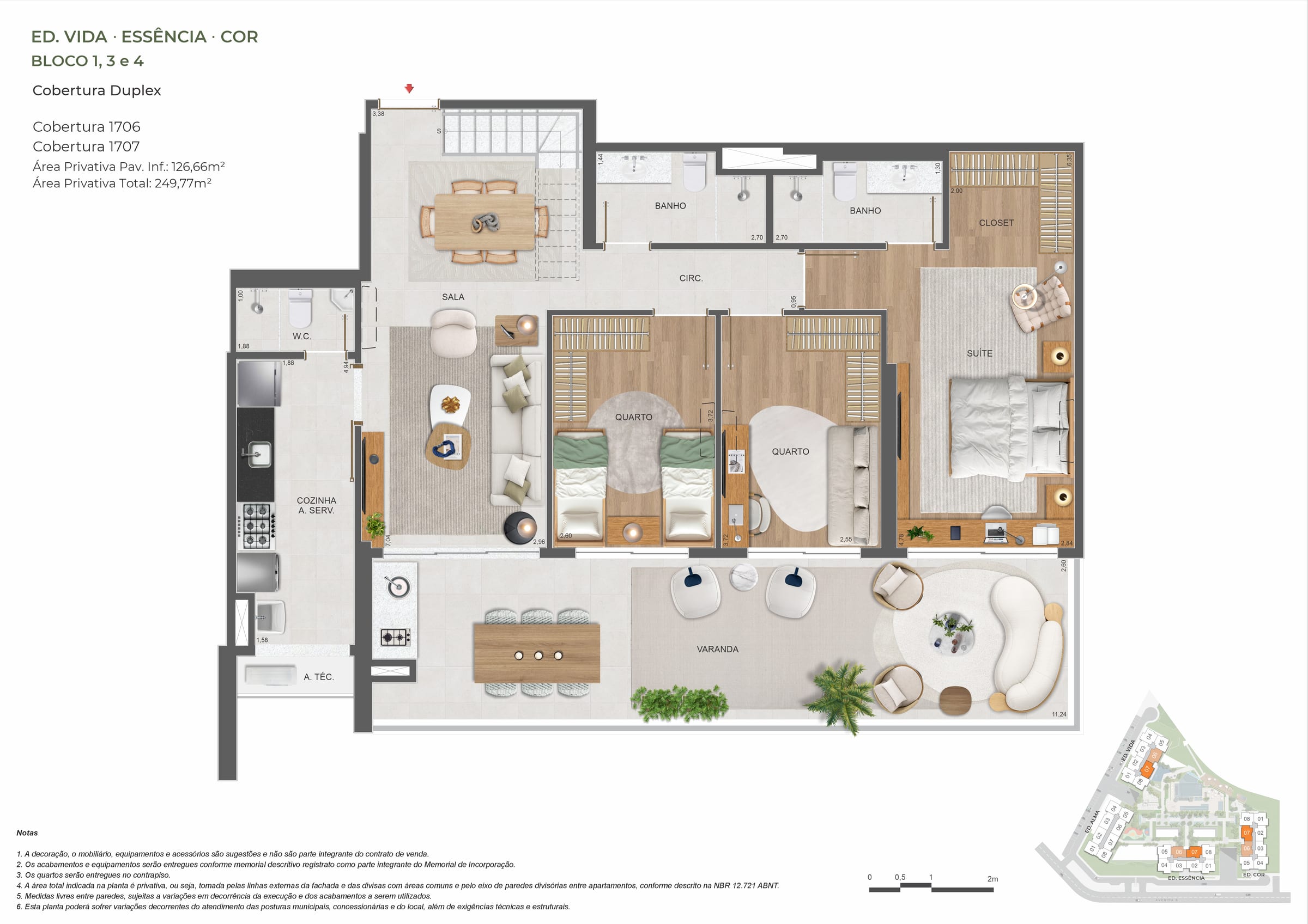 Planta 3 — Pura por Artefacto